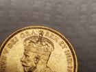 1912 Canada 5 Dollars Gold Coin Very Nice