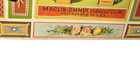 Scarce Maclin Zimmer King On Throne Tobacco Caddy Crate Label Large 13 75x12