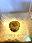 Estee Lauder Solid Perfume Compact  flower Blossom  - Vintage 2003