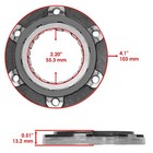 Starter Clutch Idler Gear Gasket For Kawasaki Bayou 400 Klf400b 4x4 1993-1999