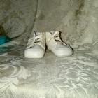 Vintage Wee Kids Baby Shoes W Case White Soft Sole Prewalker Size 2 80s