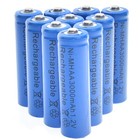 20x Aa Rechargeable Batteries Nimh 3000mah 1 2v Garden Solar Ni-mh Light Led Usa