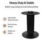 Gas Lift Rv Table Pedestal Leg Adjustable Height 12-27 76in For Camper Van Boat