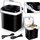 28qt Portable Electric Cooler And Warmer  Mini 12v Dc Car Refrigerator