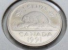 1991 Proof Canada 5 Five Cents Nickel Canadian Uncirculated Coin G336