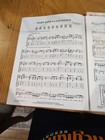 Vintage Sheet Music Booklets  10 In Total 
