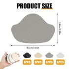 24 Pcs Shoe Heel Repair Patches Kit  Self-adhesive Hole A  24 Pc-a 