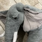 Melissa   Doug 36  Wide   17  Tall Giant Lifelike Elephant Plush Stuffed Animal