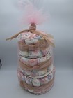 3 Tier Baby Shower Diaper Cake