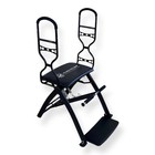 Malibu Pilates Pro Folding Chair Bench With Handles Dvd Lot Fitness Workout Nos