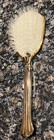 Vintage Vanity Hair Brush Floral Design Gold Tone Removable Brush Bristles