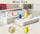 6 Pcs Mini Ceramic Vase Magnets For Fridge  Cute Tiny Magnet Vases For Flower   