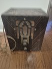 Vintage Crosley Wood Radio Antique Model 5m3 Made In Usa Bad Cord Untested