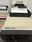 Vintage Atari 1050 Disk Drive   5 25    Floppy Disk Collection 1980s Untested