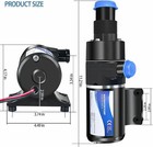 Macerator Pump For Jabsco 18590-2092  12v 12gpm  Self Priming Macerator Waste
