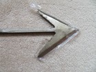 Vintage Or Antique 35    Hand Forged Iron Whaling Flensing Harpoon Spear