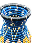 Small Woven Basket Vase Native Pattern