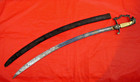 Stunning Large Antique American Eagle Head Sword Blue   Gold Blade Dagger 1820 s