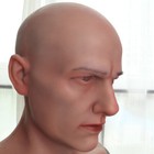 Realistic Silicone Face Masks Movie Props Crossdresser Young Man Hoods Headwear