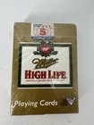 Miller High Life Playing Cards Gold Pack Hoyle No  6905 New