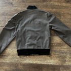 Vintage West Point Cadet Bomber Jacket Military Grey 1973