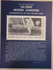 1969 Usps Commemorative Stamp Bulletin   4 Stamps  Moon Landing First Man