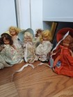 Vintage Lot Of 24 Nancy Ann Story Book Dolls 5 1 2 6 Bisque Porcelain   Plastic