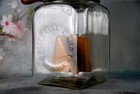 Vintage Dazey Glass Butter Churn  30 3 Quart Rustic Farmhouse Decor excellent