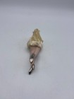 Vintage Half Doll pin Cushion Bisque Legs