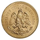 Mexican 50 Pesos Gold Coin Au-bu Condition - Random Year  1 2057 Oz 