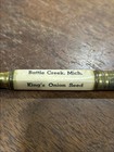 H C King   Sons Battle Creek Michigan Kings Onion Seed Bullet Pencil