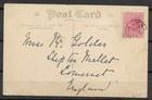 Western Australia  Postcard  Ship  1900  To Great Britain  Fvf  See Image