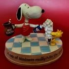 Hallmark Peanuts Bundle  Snoopy   Woodstock Figurine   Interactive Book W  Sound