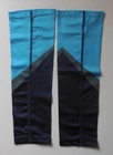 Nike Cooling Running Calf Sleeves Chlorine Blue hasta midnight Navy silver L xl