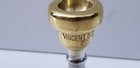 Vincent Bach Corp  New York 7 Trumpet Mouthpiece Silver   Gold  1940 s 
