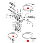 Us For 1966 1967 1968 Honda Trail 90 Ct90 K0 - Brake Throttle Speedo Cable Kit