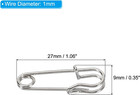 Safety Pins 1 06 Inch Large Metal Sewing Pins For Blankets Skirts Crafts Brooch 