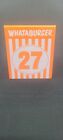 Individual Whataburger Restaurant Table Tent Number- Modern Glossy