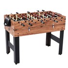 Lancaster 3 In 1 Pool Billiard  Slide Hockey  Foosball Combo Arcade Game Table