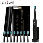 Fairywill Electric Sonic Toothbrush Fw D7 Usb Charge Rechargeable Adult