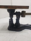 Antique Cast Iron And Brass Fairbanks Postal Scale Slide Balance Scale