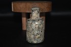 Genuine Ancient Roman Glass Bottle Container With Patina C  1st - 2nd Century Ad