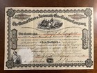 1881 The United States Automatic Gas Machine Co  Stock Certificate  70   camden 