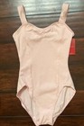 Nwt Capezio Pink Leotard  cc202 Large Adult