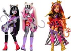 Monster High Hissfits Band 3 Pack Toralei  Meowlody  Purrsephone Ready To Ship 