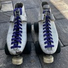 Vintage Riedell Rs-1000 Speed Roller Skates Chicago 5 Plates Route 65 Size 9 5