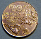 Rare 1901 Pan American Expo World s Fair So Called Dollar Token - Lot 1555