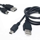 2 6ft Mini Usb Cable 5 Pin Data Sync Charger Cord For Dash Cam Gps Mp3 Player