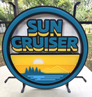 New  Sun Cruiser Iced Tea Vodka Distillery Led Sign