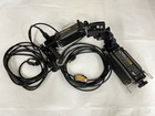 2 Lowel Tota-light Tungsten Floods W manfretto  Vr Super Clamps  cords Repaired 